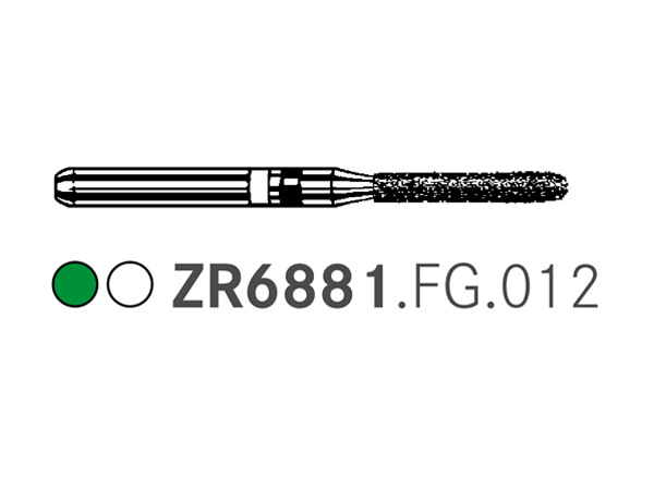 Load image into Gallery viewer, Komet ZR6881.FG.012 Grinding Bur