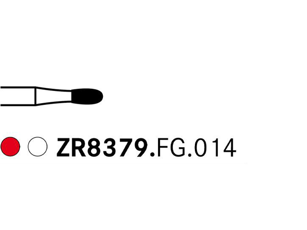 Load image into Gallery viewer, Komet ZR8379.FG.014 Diamond Grinding Bur