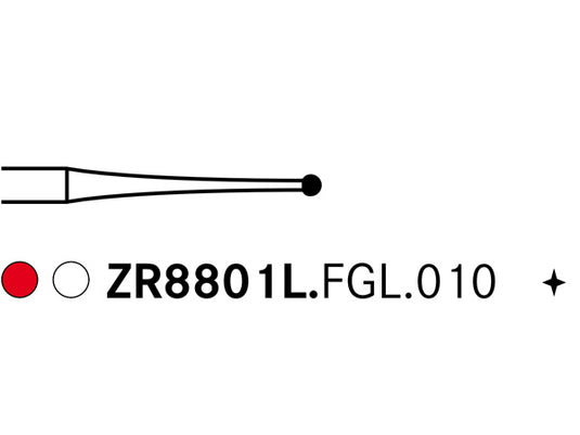 Komet ZR8801L.FGL.010 Diamond Grinding Bur