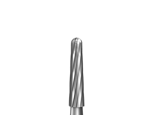 Komet H375R Tapered Chamfer Tungsten Carbide Finishing Bur