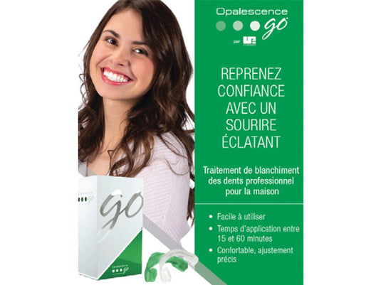 Documentation marketing sur le blanchiment Ultradent™ Opalescence™ destinée aux cabinets dentaires