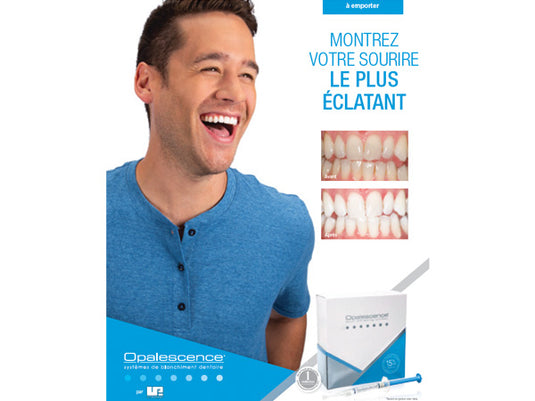 Documentation marketing sur le blanchiment Ultradent™ Opalescence™ destinée aux cabinets dentaires