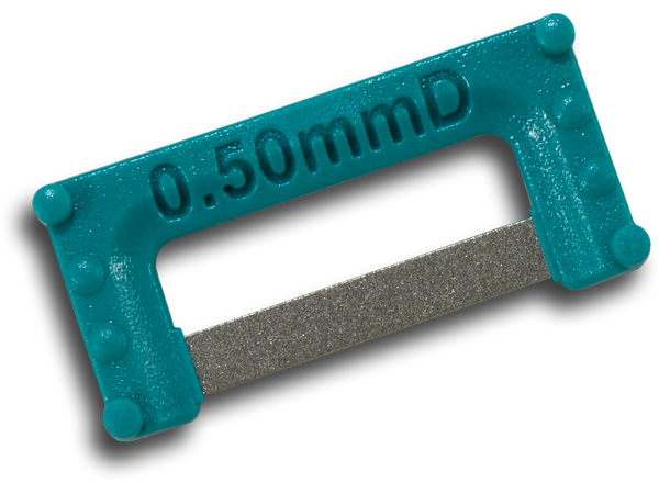 Load image into Gallery viewer, ContacEZ IPR Strip Teal Double-Sided Widener 0.50mm