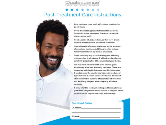 Documentation marketing sur le blanchiment Ultradent™ Opalescence™ destinée aux cabinets dentaires