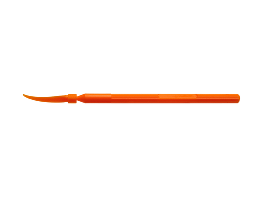 Medium Orange Wedge Wand