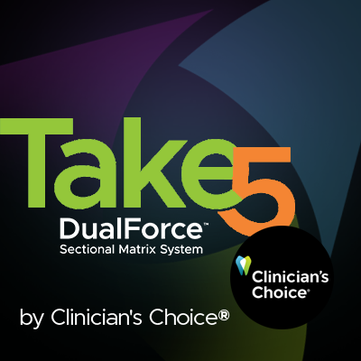 Prenez 5 à 5 avis de cliniciens restaurateurs sur le système de matrice sectionnelle DualForce™ 