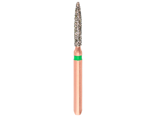 Komet® DIAO KP6862 Feather Edge Diamond Preparation Bur