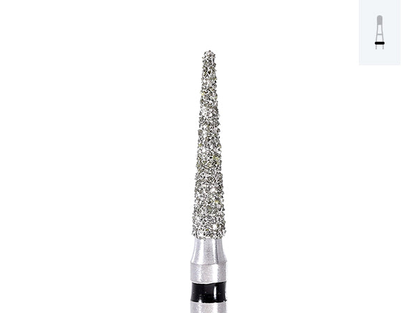Load image into Gallery viewer, 5858 super-coarse thin and tapered pointed diamond bur
