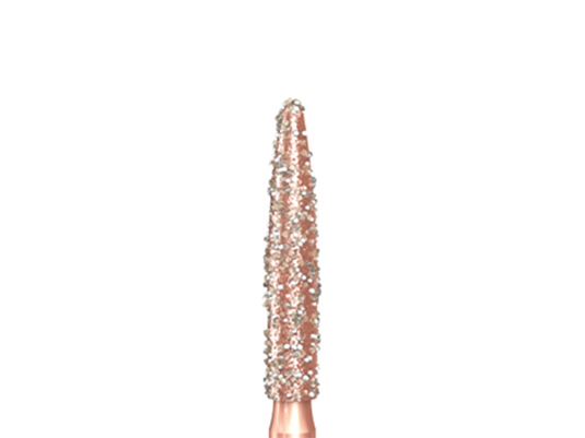 Fraise diamantée Komet® DIAO KP6863 à bord tranchant en forme de plume