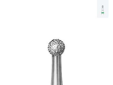 6801 round diamond preparation bur coarse grit