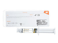 Two dental syringes with a packaging tray labeled 'Silane' on a white background.