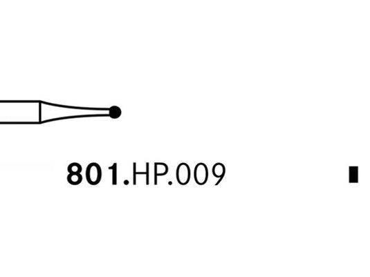 Komet 801.HP.009 Diamond Preparation Bur
