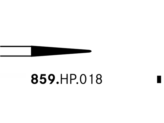 Komet 859.HP.018 Needle Diamond Laboratory Bur