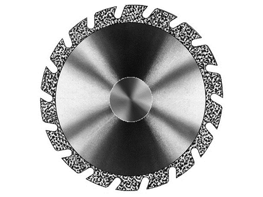 8964 Serrated Diamond Lab Disc for Plaster/Stone