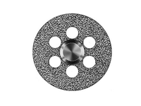 911PB Diamond disc for laboratory crown and bridge technique.