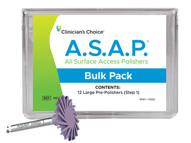 Clinician's Choice A.S.A.P. Polishers – Clinical Research Dental