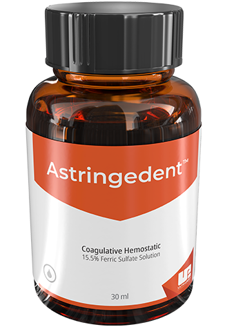 Current bottle of Astringedent (2025)