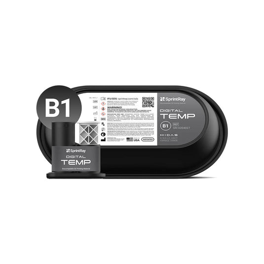SprintRay Digital Temp B1 Single-Unit Capsules