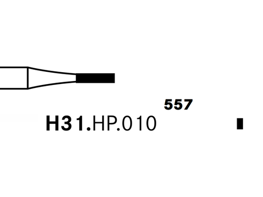 Komet H31.HP.010 Carbide Laboratory  Bur