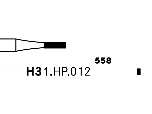 Load image into Gallery viewer, Komet H31.HP.012 Carbide Laboratory  Bur
