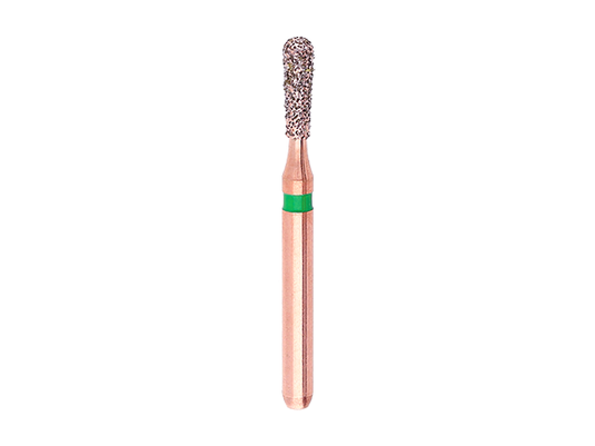 Komet® DIAO KP6830RL Long Rounded Pear Diamond Preparation Bur