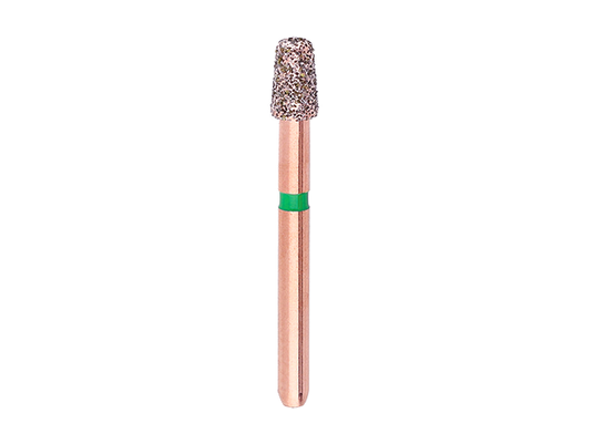 Fraise diamantée Komet® DIAO KP6845KR courte, conique, épaulement modifié