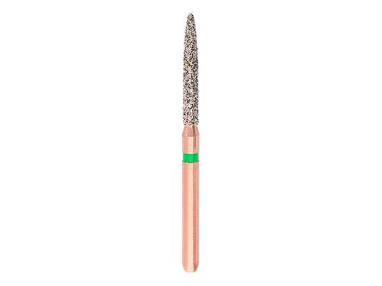 Fraise diamantée Komet® DIAO KP6863 à bord tranchant en forme de plume
