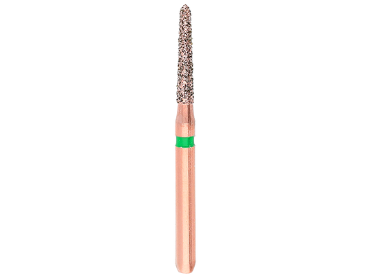Komet® DIAO KP6878K Modified Taper Chamfer Diamond Preparation Bur