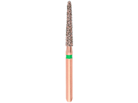 Fraise diamantée Komet® DIAO KP6879K, conique, chanfrein modifié, longue, pour préparation.