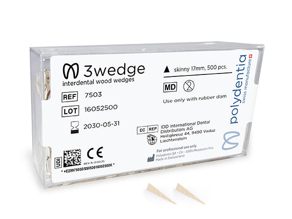 Load image into Gallery viewer, Polydentia 3wedge Interdental Wood Wedges
