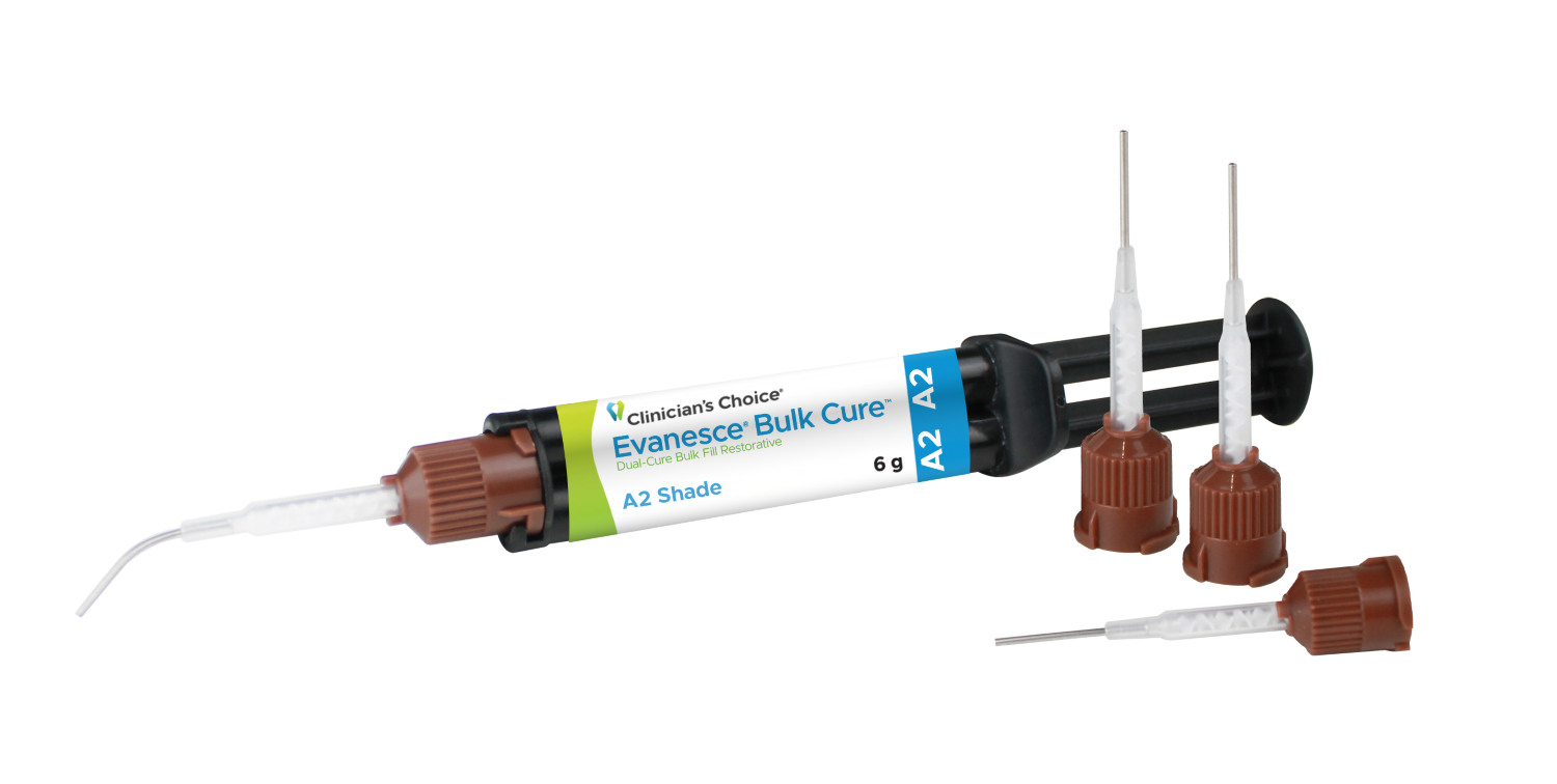 Evanesce Bulk Cure Syringe and Tips