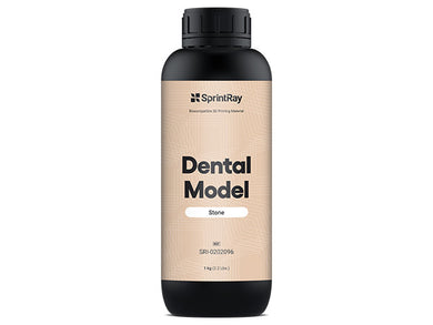 sprintray dental model stone shade