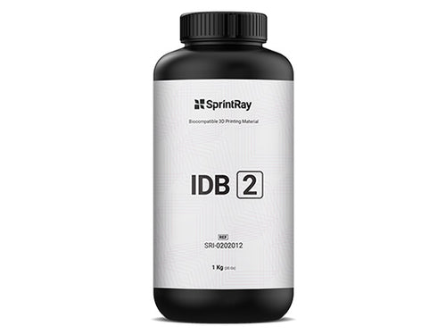 sprintray idb 2 printing resin bottle