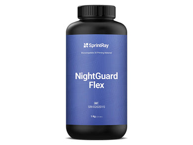 sprintray nightguard flex 3D material