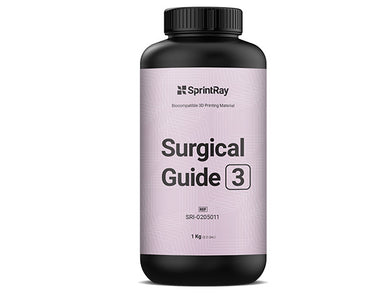 SprintRay Surgical Guide 3 printing resin