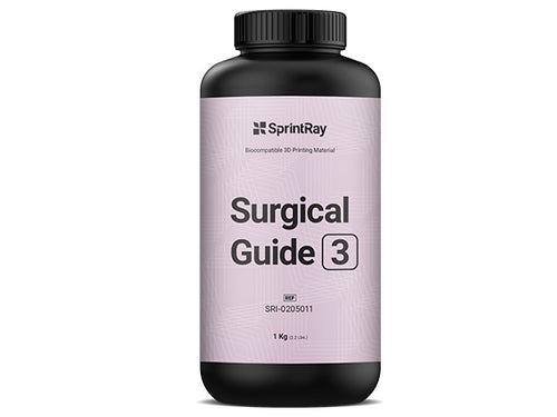SprintRay Surgical Guide 3 printing resin