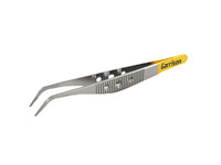 Pair of tweezers with 'Garrison' branding on a white background