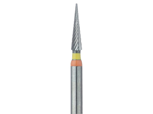 carbide finishing bur with fine shape and length is 6 mm, comes in 5 pack