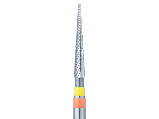 carbide finishing bur with fine shape and length is 9 mm, comes in 5 pack
