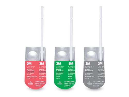 clinpro varnish flouride treatment family three flavours