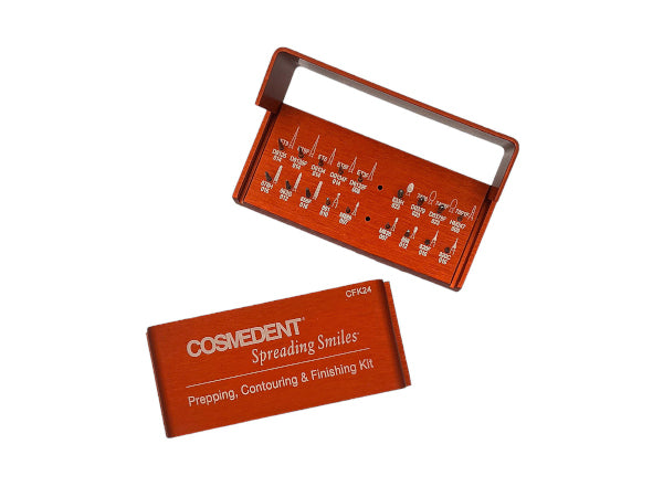 Chargez l'image dans la visionneuse de la galerie, Cosmedent Spreading Smiles dental tool kit on a white background
