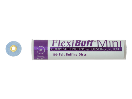 5/8 felt FlexiBuff Mini disk