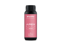 SprintRay Apex Flex light pink bottle on a white background
