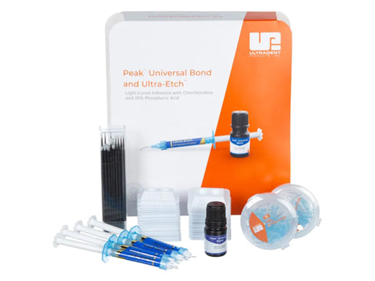 peak universal bonding kit with various components on a white background