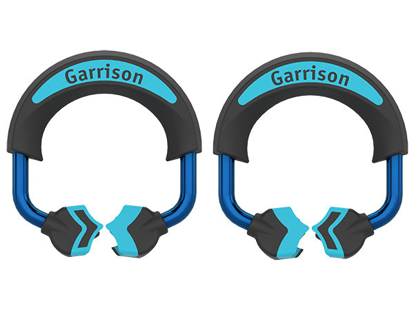 quad matrix ring short blue