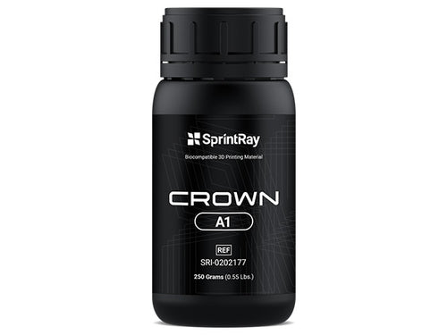 sprintray crown printing resin A1 shade
