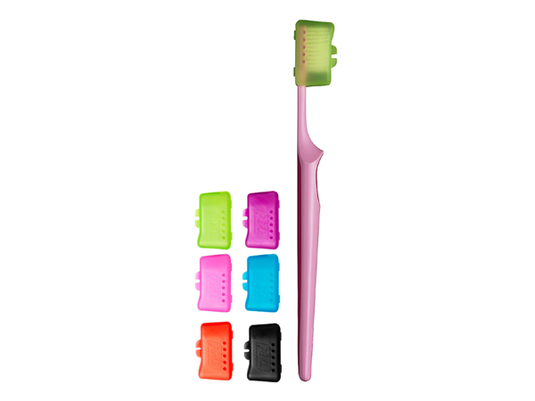 tepe brush cap on toothbrush