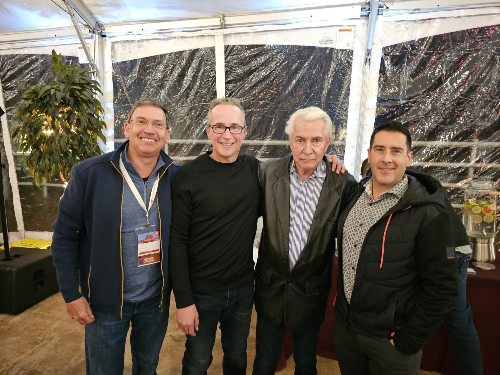 Mike Emery, John Pittendreigh, Dr. Dan Fischer and Lawrence Marmai in 2024