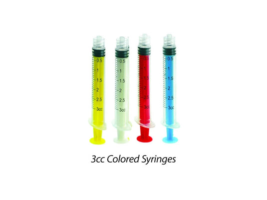 Seringues Luer-Lock colorées VistaApex