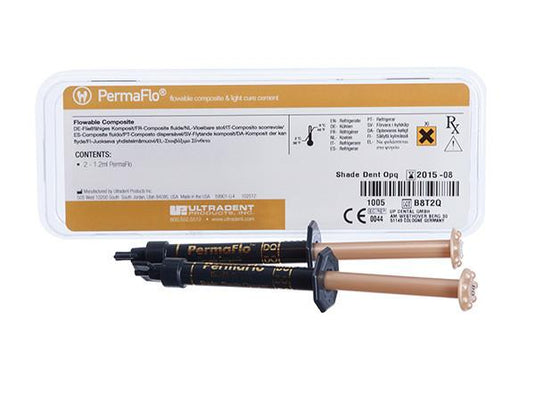 Ultradent Permaflo Flowable Composite Dentin Opaque Refill Syringes